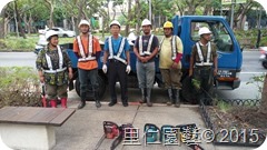 蘇迪勒颱風過後的行道樹修剪