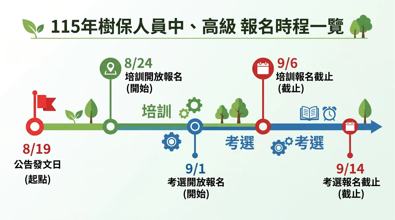 樹木保護專業人員認證開放報名｜培訓、考選兩條路一次看懂｜怡仁生態景觀